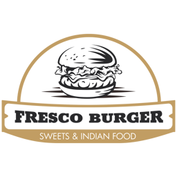 Fresco Burger Sweets & Indian Food logo.